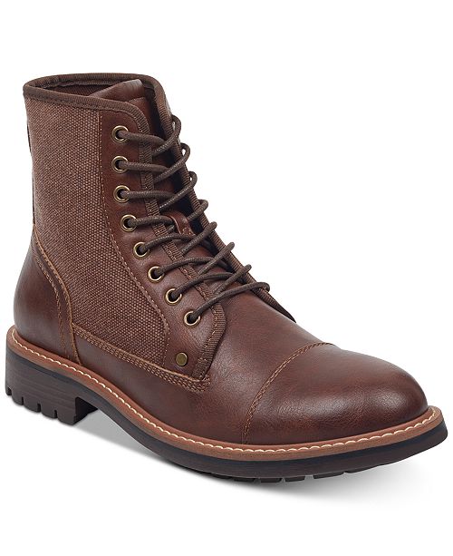 Tommy Hilfiger Men's Howin Boots, Created for Macy's & Reviews All Men's Shoes Men Macy's