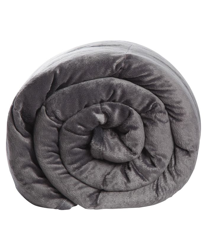 Sharper Image Calming Comfort 20lb Weighted Blanket Macy's