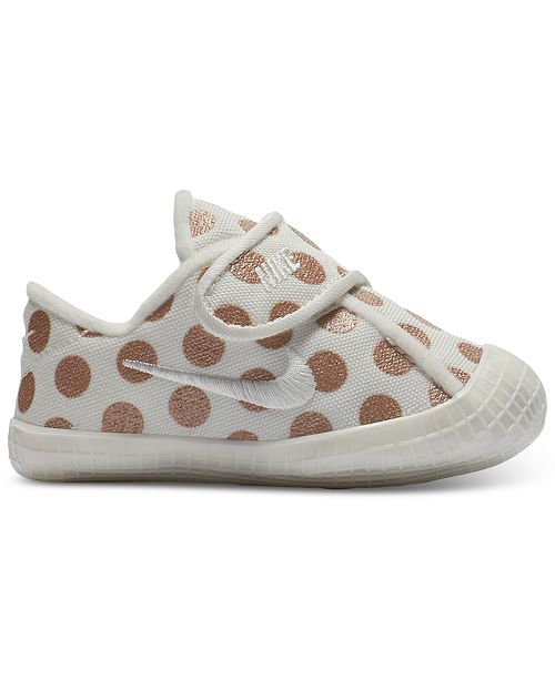 Nike Girls' Infant Waffle 1 Premium Crib Booties from Finish Line