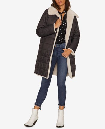 Sanctuary reversible hot sale puffer coat