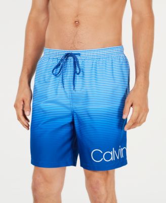 calvin klein swim shorts blue