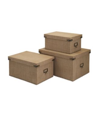IMAX - Corbin Storage Boxes - Set of 3
