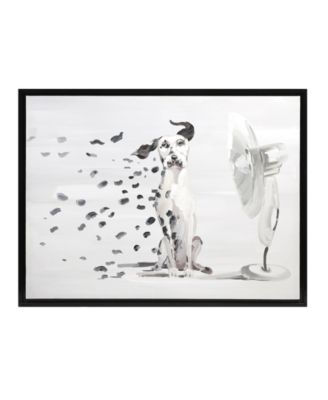 IMAX - Pongo Spots Oil Painting