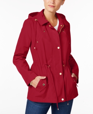Charter Club Water-Resistant Hooded Anorak Jacket Created for Macy's