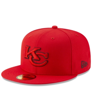 NEW ERA KANSAS CITY CHIEFS LOGO ELEMENTS COLLECTION 59FIFTY FITTED CAP