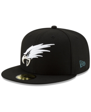NEW ERA PHILADELPHIA EAGLES LOGO ELEMENTS COLLECTION 59FIFTY FITTED CAP