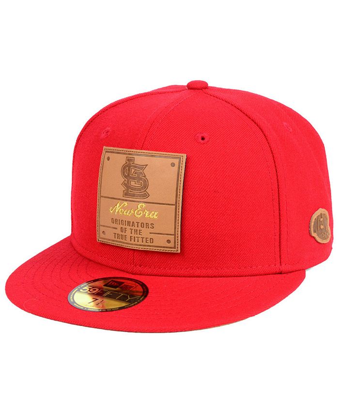 New Era St. Louis Cardinals Vintage Team Color 59FIFTY Fitted Cap ...