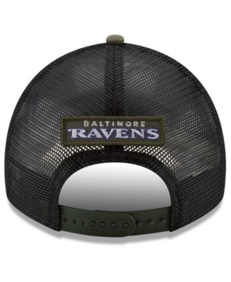 New Era NFL Baltimore Ravens Cap - Offizielle Sideline 9Seventy Trucker Cap Für Heiße Spieltage
