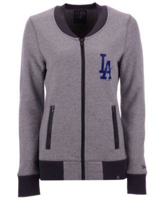 French Terry Button Front Cardigan Los Angeles Dodgers