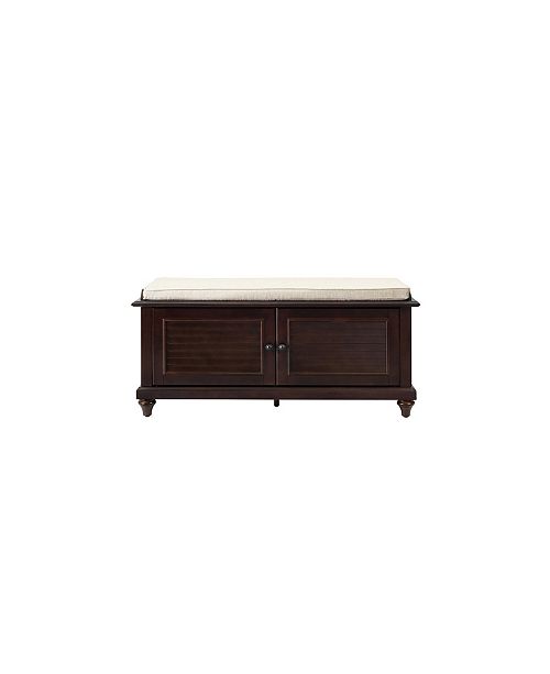 Crosley Palmetto Entryway Bench & Reviews Furniture Macy's