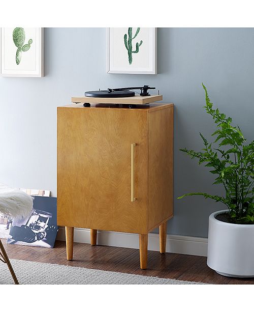 Crosley Everett Record Player Stand Reviews Furniture Macy S