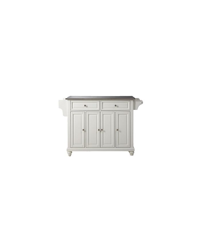 Crosley Cambridge Stainless Steel Top Kitchen Island Macy's