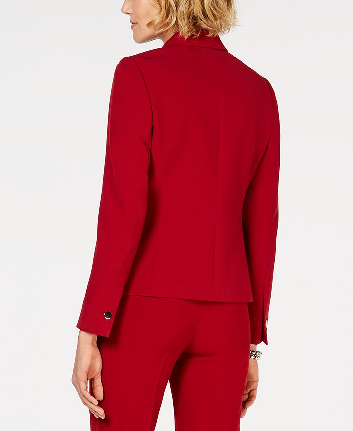 Anne Klein OneButton Blazer Macy's