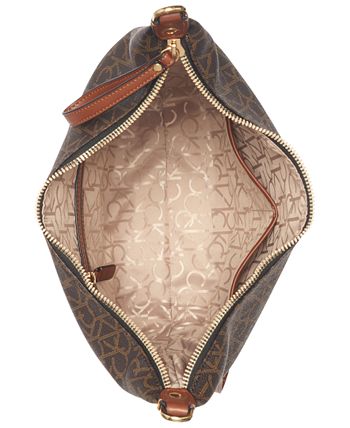 Calvin Klein Elaine Signature Hobo Macy s