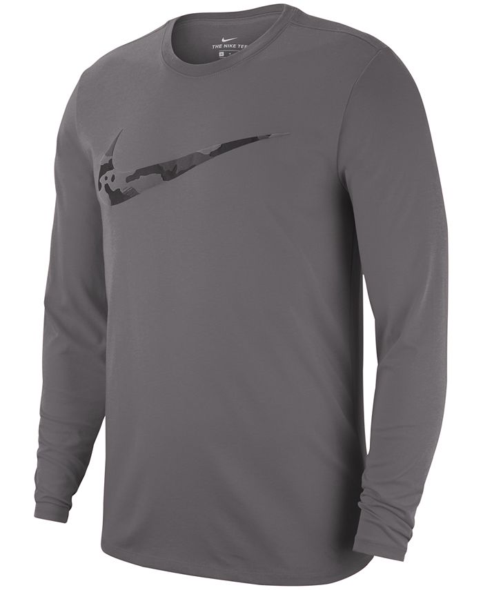 Nike Men's Dry Printed-Logo T-Shirt - Macy's