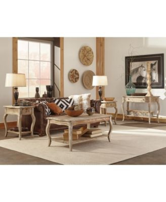 Rustic - Reclaimed Chairside Table, Driftwood