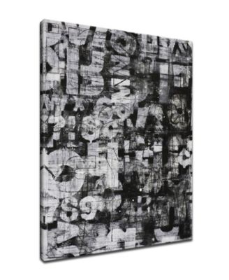 Ready2HangArt 'Street Smart  II' Abstract Canvas Wall Art, 30x20"