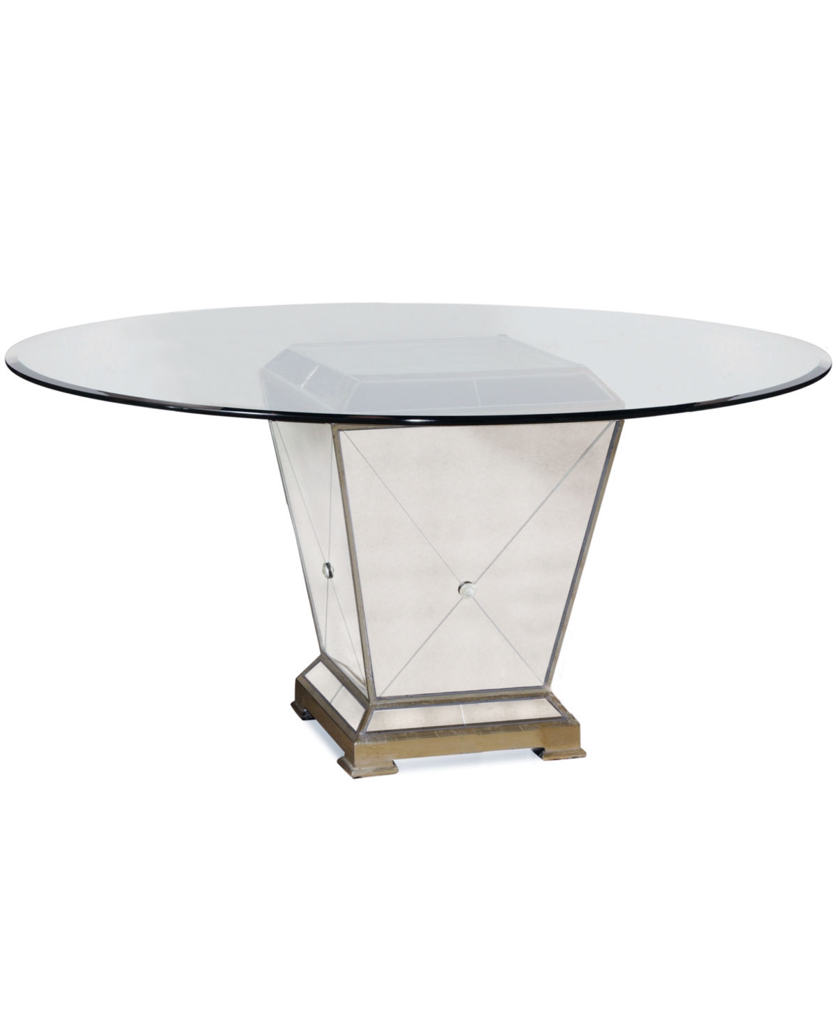 Marais Table, 54" Mirrored Dining Table