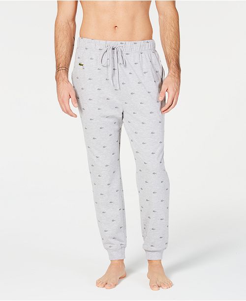 mens plaid jogger pajamas