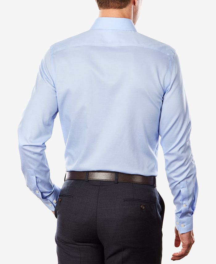 Michael Kors - Men's Slim-Fit Non-Iron Airsoft Stretch Performance Solid Dress Shirt