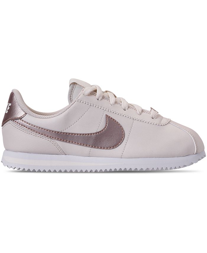 Nike Girls' Cortez Basic SL Casual Sneakers from Finish Line & Reviews ...