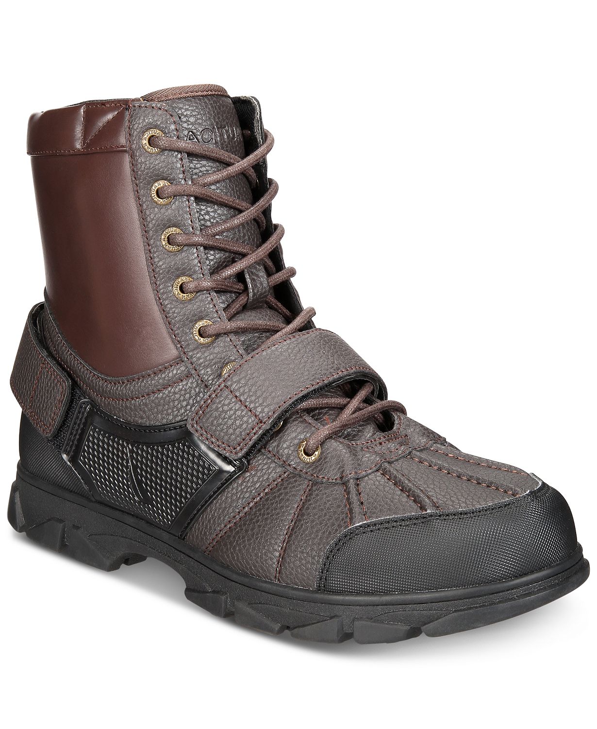 nautica olive green boots