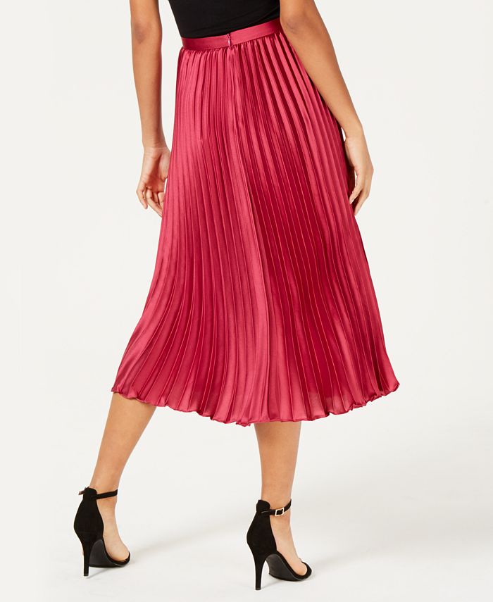 Lucy Paris Talia Pleated A-Line Skirt - Macy's