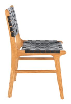 Safavieh Taika Woven Leather Dining Chair