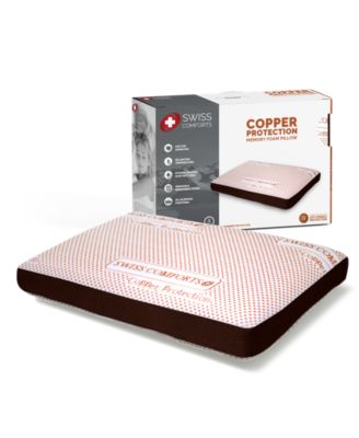 Copper Memory Foam Pillow, Standard