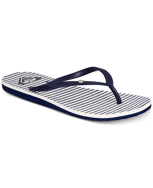 Roxy Bermuda Flip Flop Sandals - Sandals & Flip Flops - Shoes - Macy's