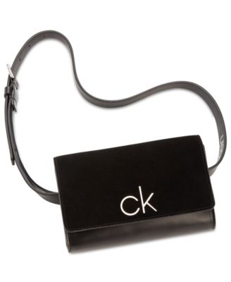 calvin klein logo belt bag