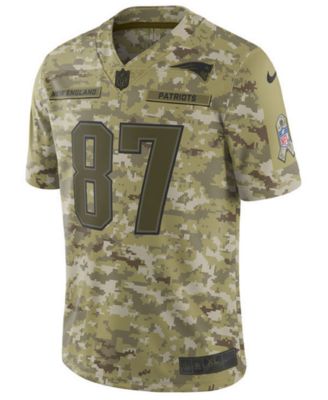 Nike New England Patriots No50 Chase Winovich Camo Men's Stitched NFL Limited 2018 Salute To Service Jersey