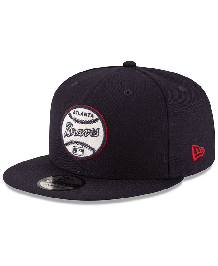 New Era Atlanta Braves Vintage Circle 9FIFTY Snapback Cap - Macy's