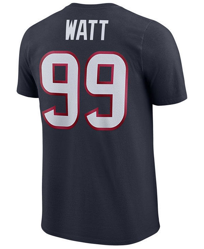 Nike Men's J.J. Watt Houston Texans Pride Name and Number Wordmark T ...