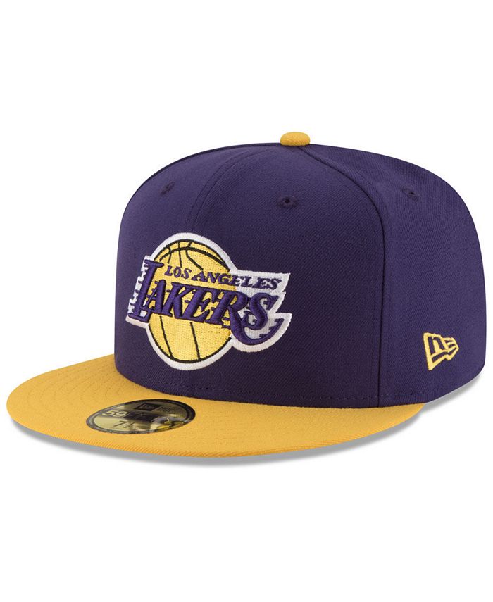 Yellow New Era LA Lakers Essential Yellow 59FIFTY Cap