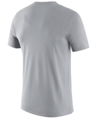 Nike Men's New England Patriots Dri-Fit Cotton Essential Logo T-Shirt