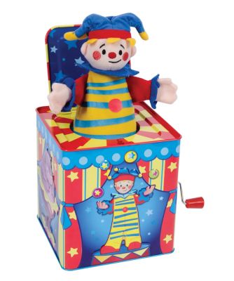 Schylling Silly Circus Jack In Box Toy