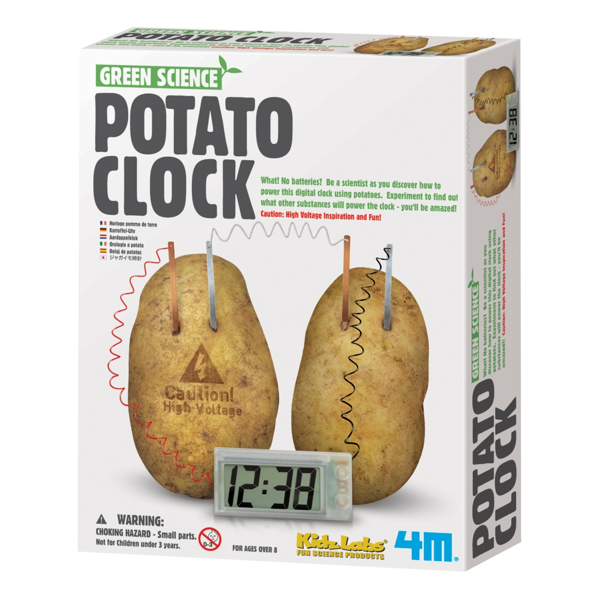 Shop Redbox 4m Green Science Potato Clock Kit In Multi