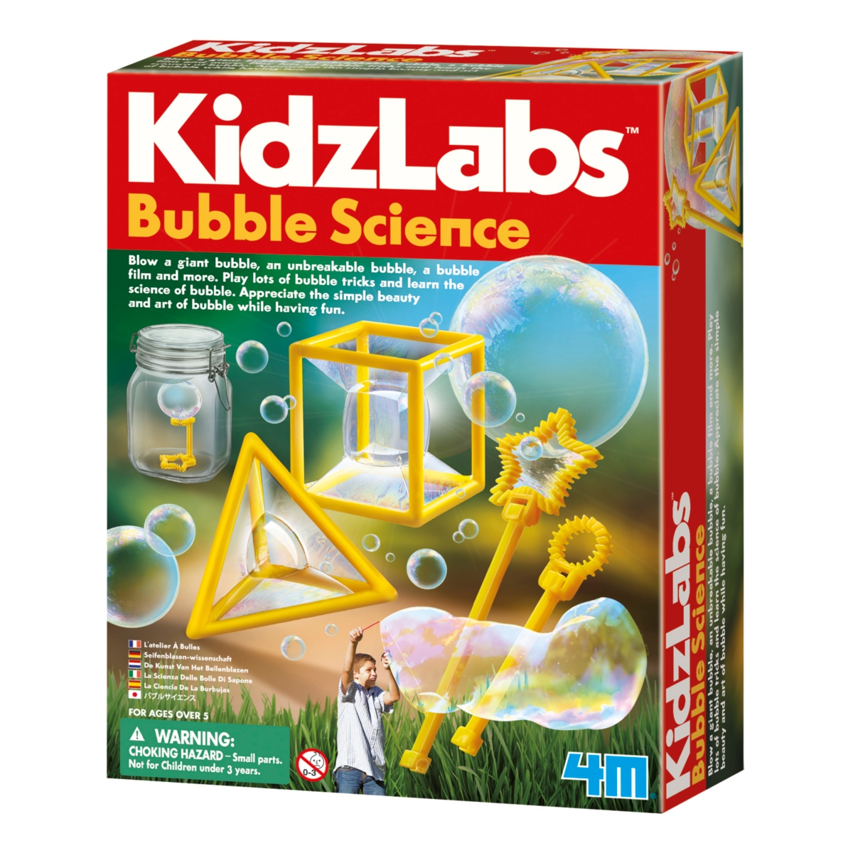 Redbox 4m Kidzlabs Bubble Science Kit In Multi