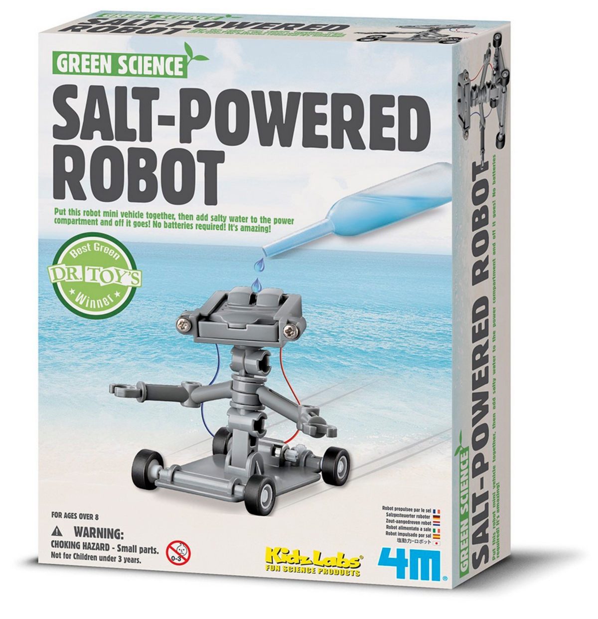 Redbox 4m Salt Water Powered Robot Science Kit Stem In Multi