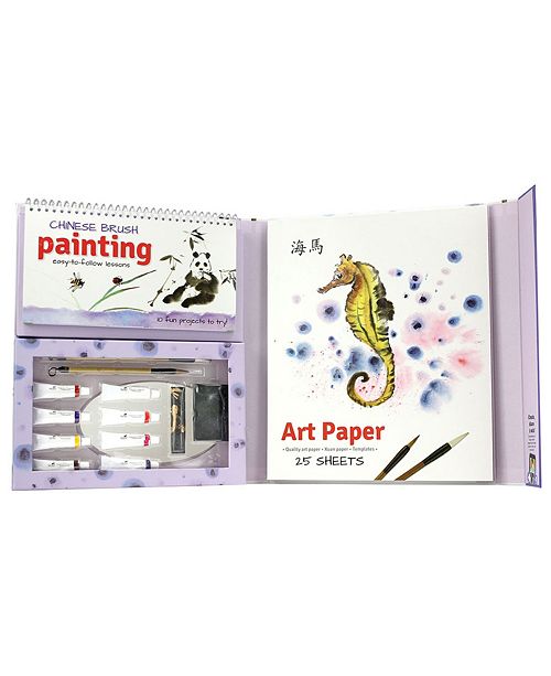 Spicebox Petit Picasso Chinese Brush Painting Kit Reviews Kids