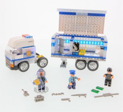 laser pegs mobile police unit