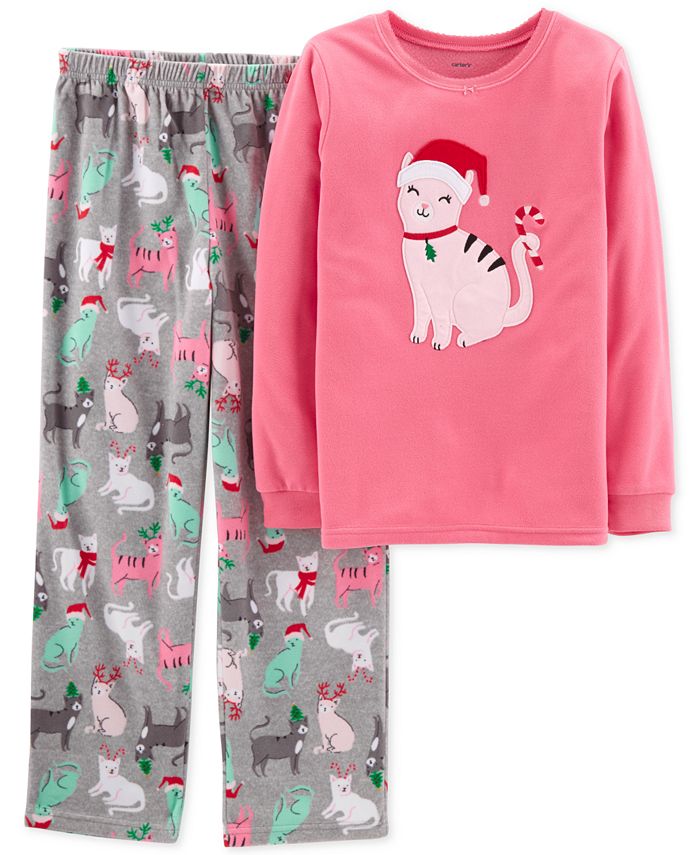Cat pajamas sales for girls