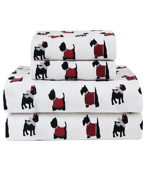 Elite Home Winter Nights Cotton Flannel Full Sheet Set Reviews
