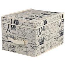 Paris Collection Non-Woven Large Storage Box