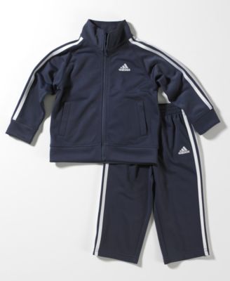 adidas - Baby Set, Baby Boys Tricot Pants and Jacket
