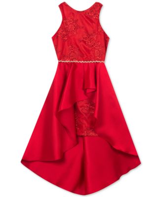 green emerald velvet dress Amazon.com: Rare Editions Girls 7-16 Navy Embroidered Mesh Mikado Wrap  Skirt Dress (7): Clothing, Shoes & Jewelry