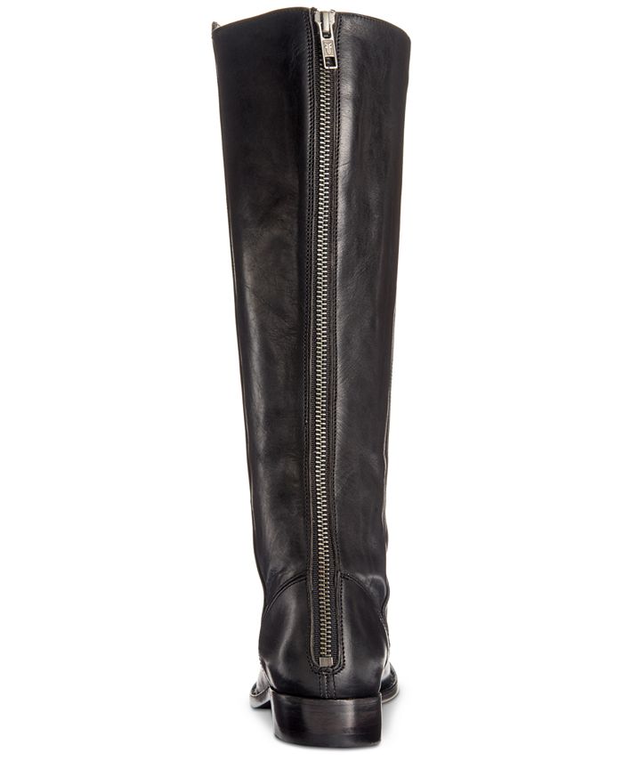 frye melissa stud back zip boot