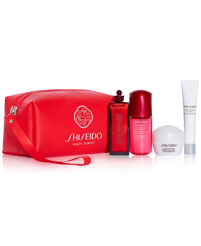 Shiseido Receive a Free 5pc Skincare Gift with $75 Shiseido Purchase ...