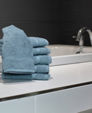 Linum Home Denzi 6-pc. Washcloth Set Bedding In Light Blue